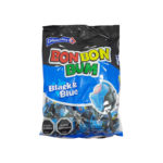 Bom Bom Bum - Black&Blue - Chupeta rellena de chicle - 24 Unidades Neto 456 g