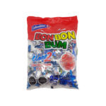 Bom Bom Bum - Clear 2 - Chupeta rellena de chicle sabor a sandía - 24 Unidades Neto 456 g