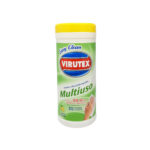 Easy Clean Virutex - Toallas desinfectantes multiuso - Mata un 99,9% Gérmenes y Bacterias - Aroma Limón 35 Unidades 177x203 mm