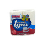 Lym - Papel Higiénico  Doble hoja - 4 Rollos de 22 Mts.