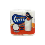 Lym - Toalla Domestica Doble Hoja - 2 Rollos de 12 Mts