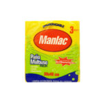 Manlac - Paño Multiuso Biodegradable 38x40 cm - 3 Unidades