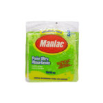 Manlac - Paño Ultra Absorbente Biodegradable 18x19 cm - 3 Unidades