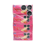 Max - Galletas wafer con crema sabor a fresa - 8 Paquetes contenido neto 192 g