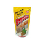 Sapolio - Cera en pasta Amarillo - para pisos de madera, parquet y cemento 300 ml